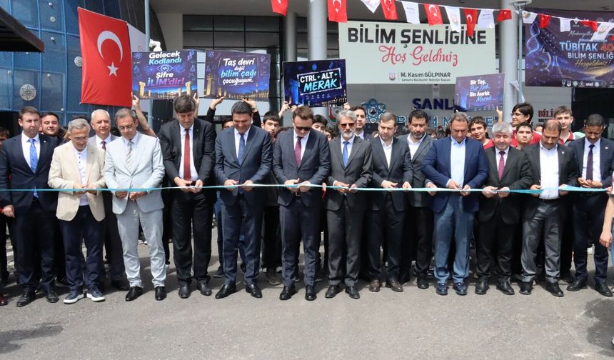 Şanlıurfa’da “Bilim Şenliği” büyük ilgiyle başladı