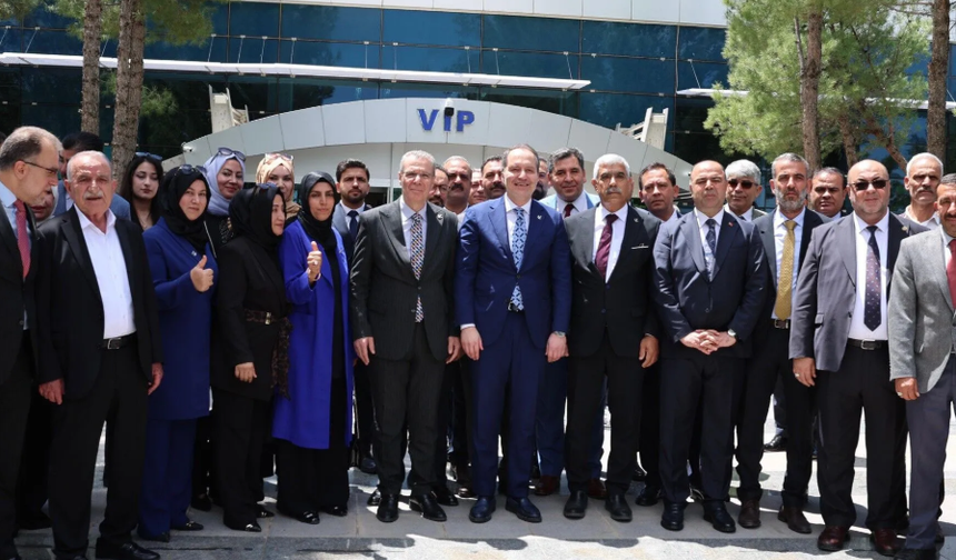 YRP Genel Başkanı Erbakan Şanlıurfa'da