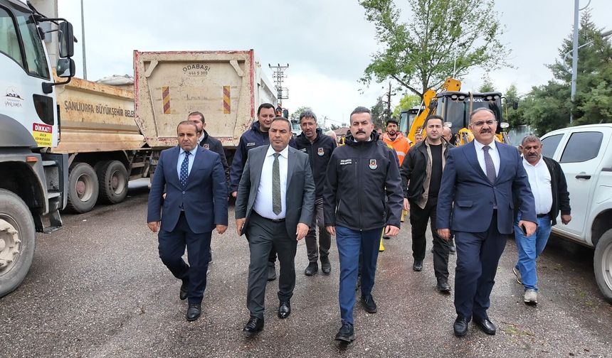 Büyükşehir, Birecik’te afetin yaralarını şekilde sarıyor