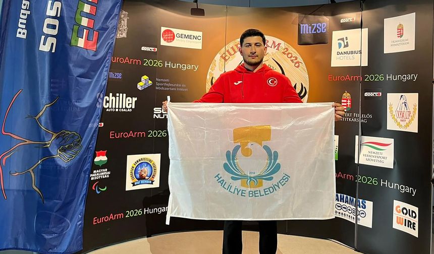 Haliliye Belediyesporlu Ocakoğlu Avrupa üçüncüsü oldu