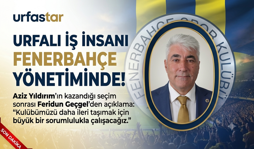 Kazanılan seçim sonrası Feridun Geçgel'den flaş açıklama