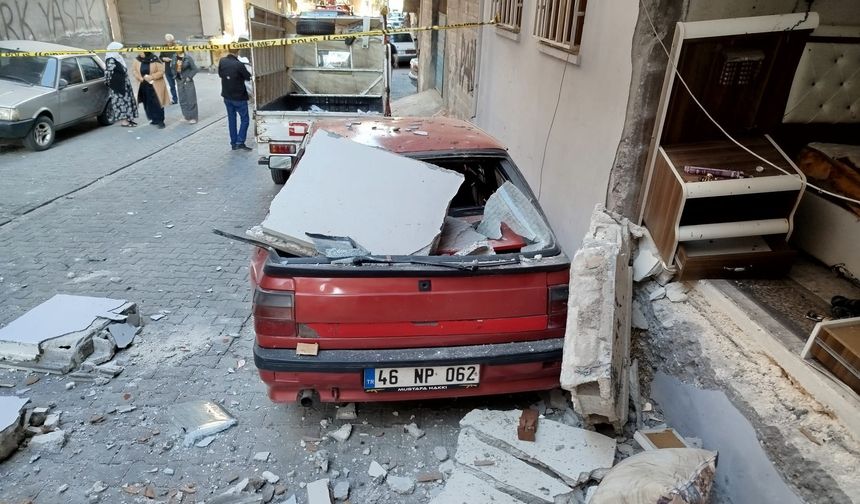 Urfa'da evdeki patlama mahalleyi ayağa kaldırdı!