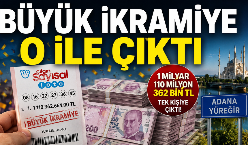 Dev ikramiye 1 kişiye çıktı! Türkiye’nin en zenginlerinden oldu