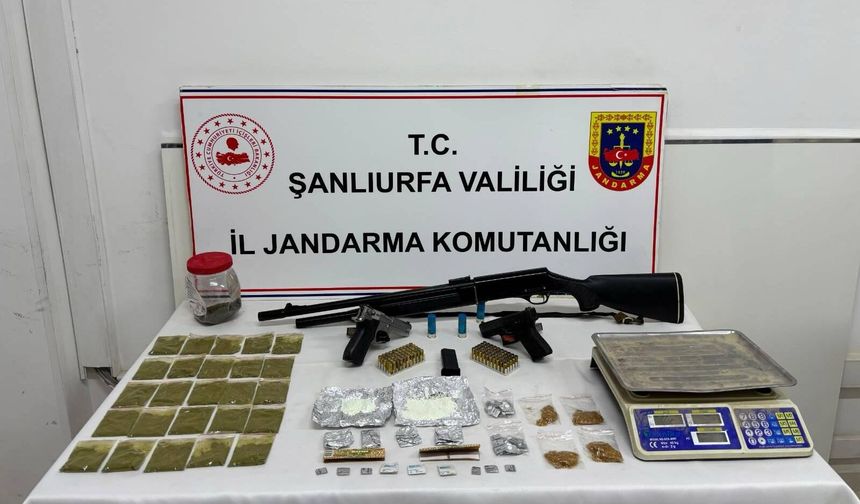 Urfa’da zehir tacirlerine jandarma darbesi!