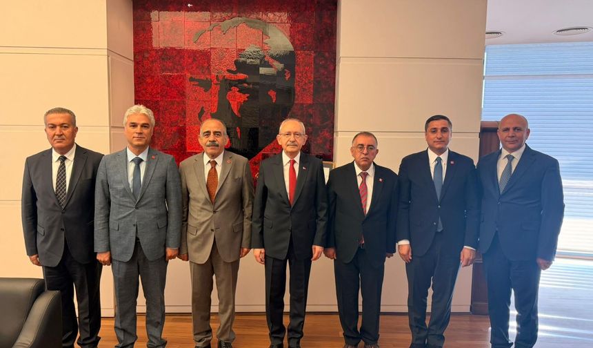 CHP İl Başkanı Karadağ’dan Kılıçdaroğlu’na ziyaret