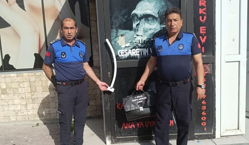 Urfa'da korku evine giden çocuklar korkudan bayıldı!