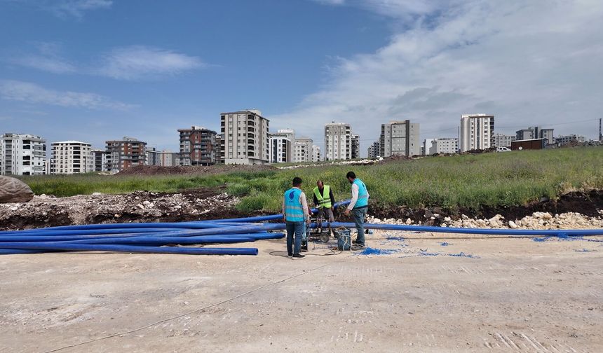 Urfa’da içme suyu alt yapısı güçleniyor
