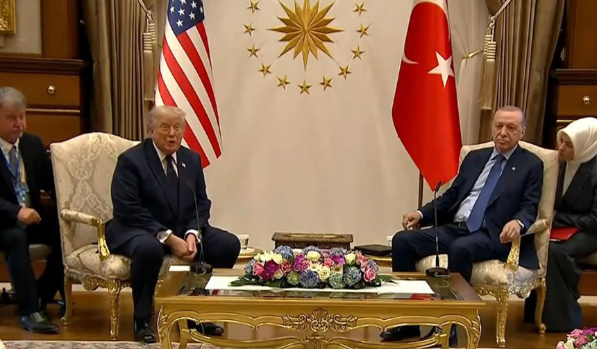 Beştepe'de tarihi zirve: Erdoğan ve Trump'tan F-35 ve yaptırım mesajı