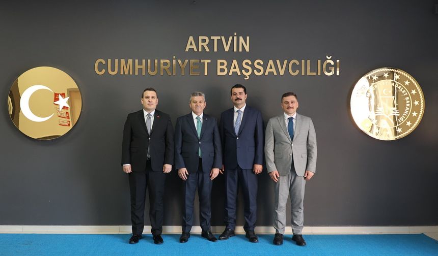 Şanlıurfa’nın Yeni Başsavcısı Murat Çalış’a anlamlı ziyaret