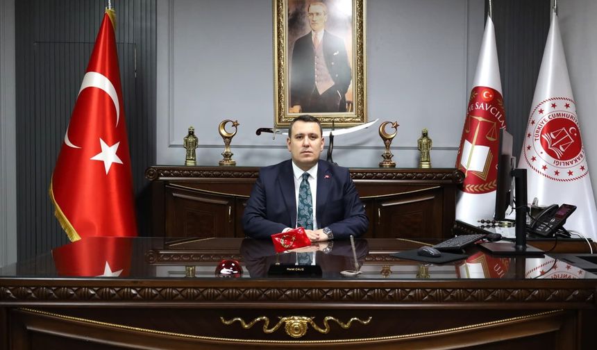 Şanlıurfa'nın yeni Cumhuriyet Başsavcısı Çalış göreve başladı