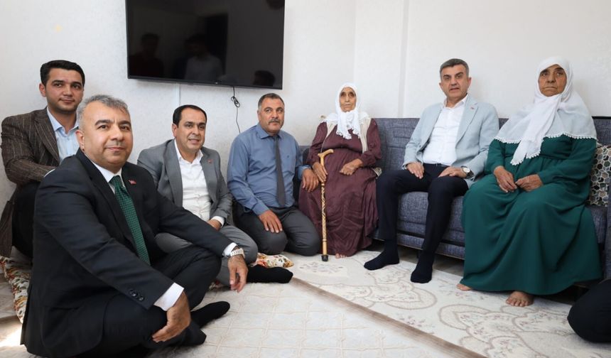 Başkan Günbegi Birecik'te gönüllere dokundu