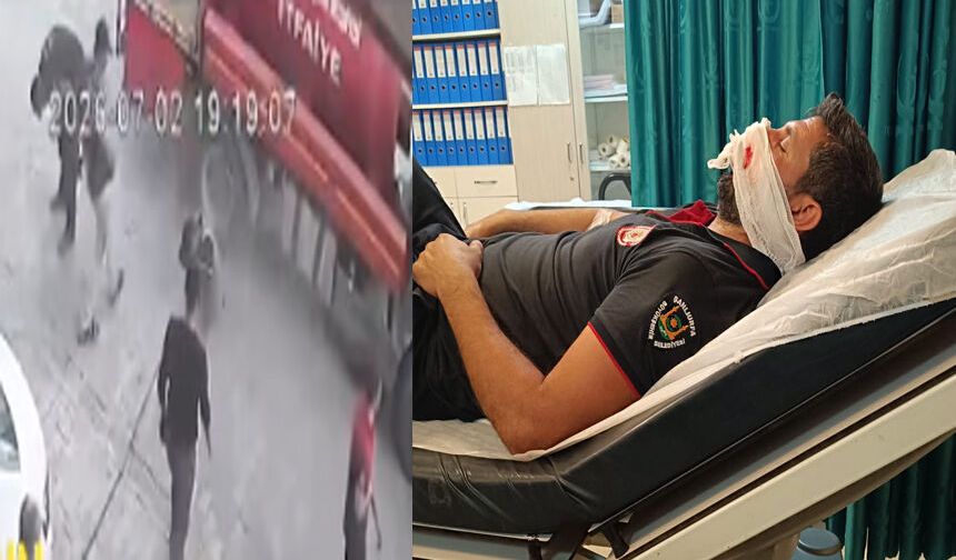Birecik’te Korkutan Kaza: İtfaiye Aracı Lastiği Patladı, 1 Personel Yaralandı
