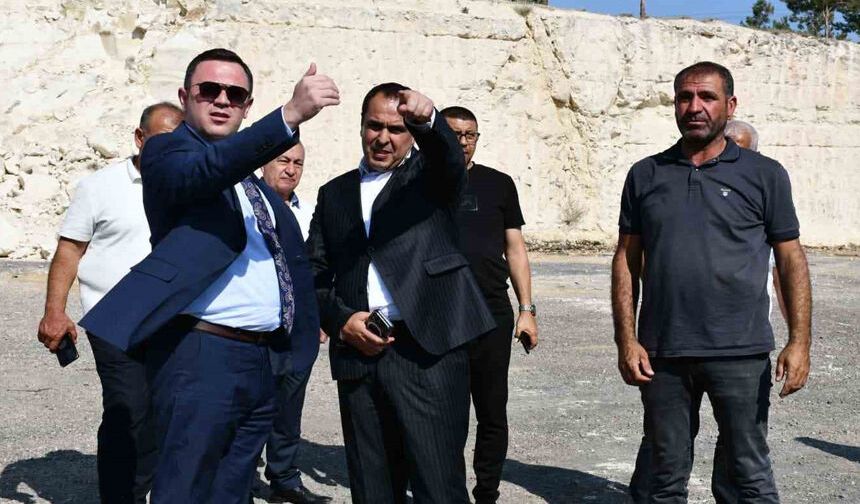 Yeni Adliye binasının inşaatını incelediler