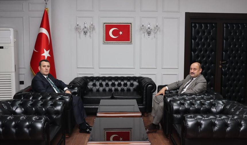 Başkan Gülpınar'dan Başsavcı Çalış'a Hayırlı Olsun Ziyareti