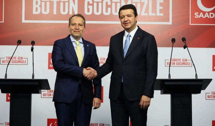 Siyaset Gündemini Sarsan Buluşma! Yeniden Refah ve Saadet’ten İttifak Mesajı