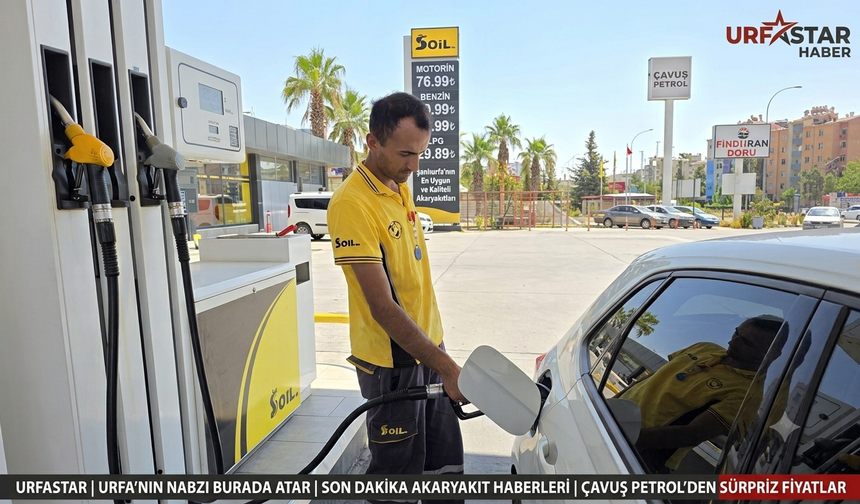 Çavuş Petrol'de indirimin âlası...