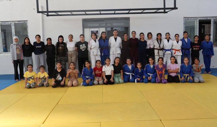 Şanlıurfalı kız çocuklarından judo sporuna yoğun ilgi
