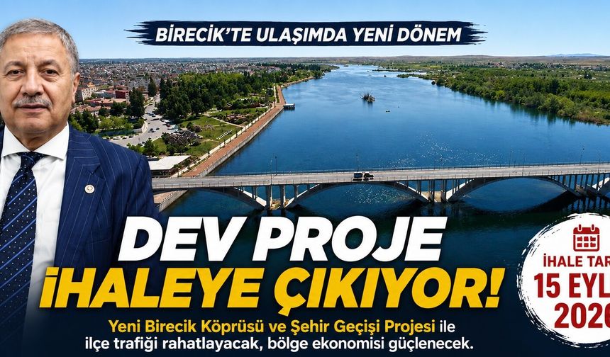 Birecik’te tarihi yatırım için ilk adım atılıyor