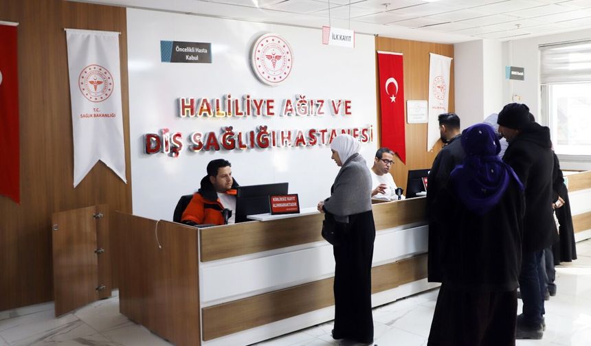 Şanlıurfa’da 2026’da 243 bin 944 ağız ve diş sağlığı randevusu gerçekleşti