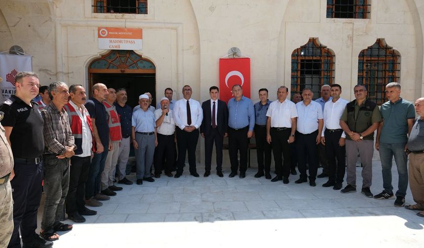 Mahmut Paşa Camii Yeniden İbadete Açıldı