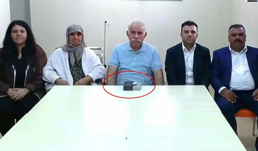 Öcalan'ın aile ziyaretindeki kasadaki kutuların sırrı ortaya çıktı