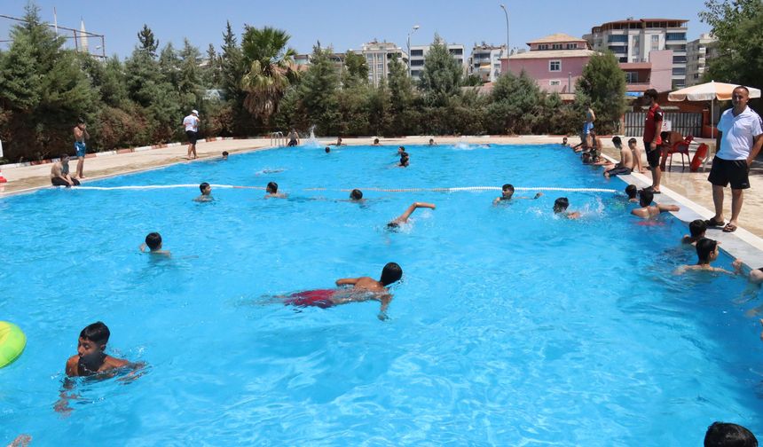 Büyükşehir'in havuzları dolup taşıyor