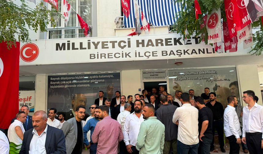 Birecik'teki kongrede gerginlik!