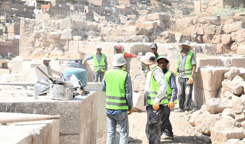 Urfa Kalesinde ikinci etaba geçiliyor