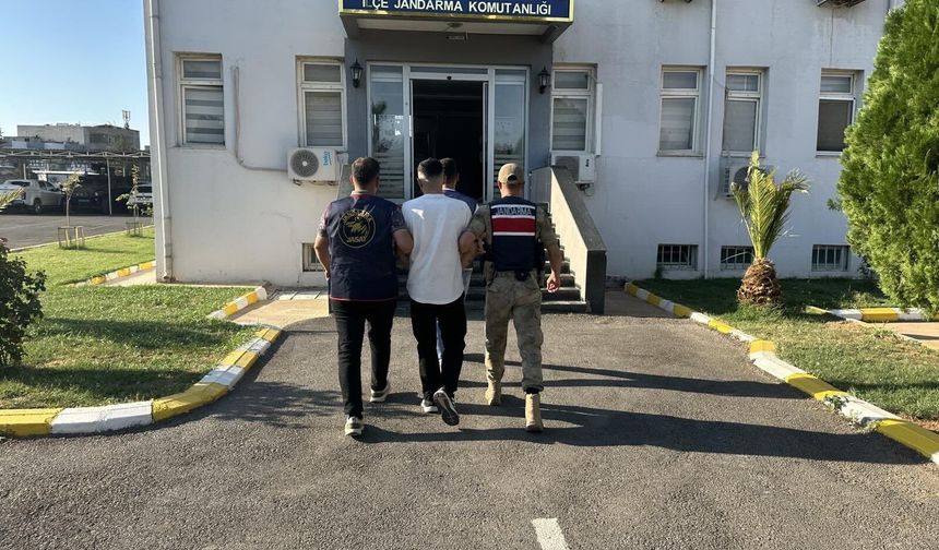 Viranşehir’de aranan şahıs jandarmadan kaçamadı