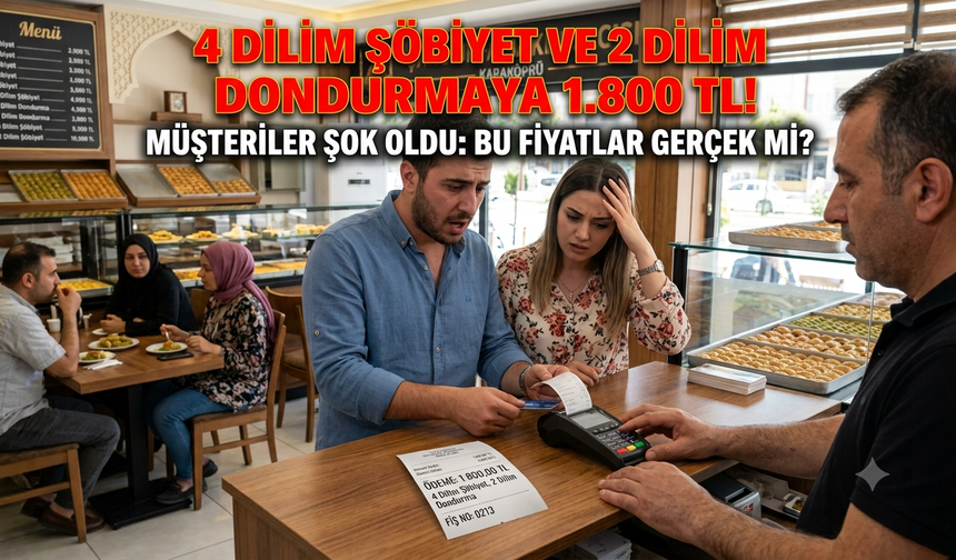 Urfa'daki işletme Bodrum'u aratmadı!