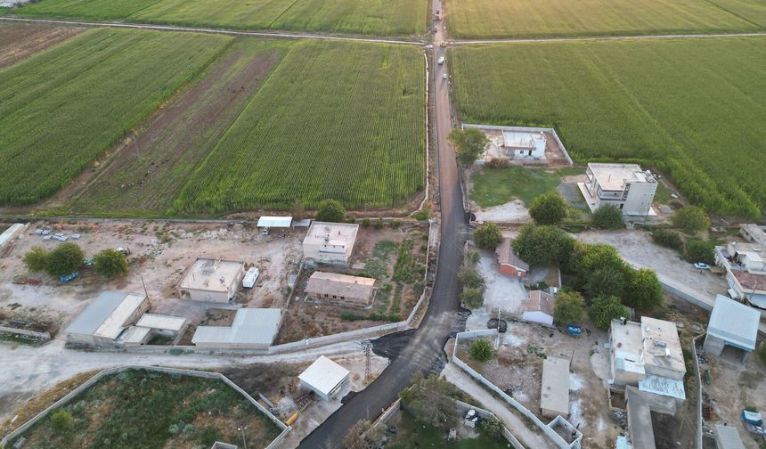 Büyükşehir, Eyyübiye kırsalını sıcak asfaltla buluşturuyor