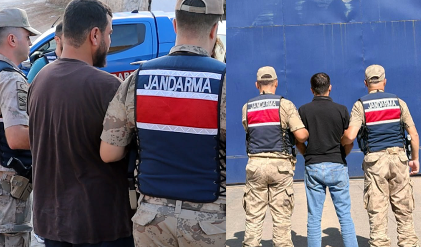 Hırsızlıktan aranan 2 şahıs jandarmadan kaçamadı
