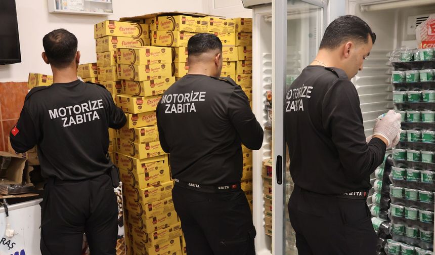 Haliliye Zabıtasından okul kantinlerine sıkı denetim