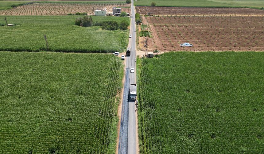Ceylanpınar kırsalında ulaşım konforu artıyor