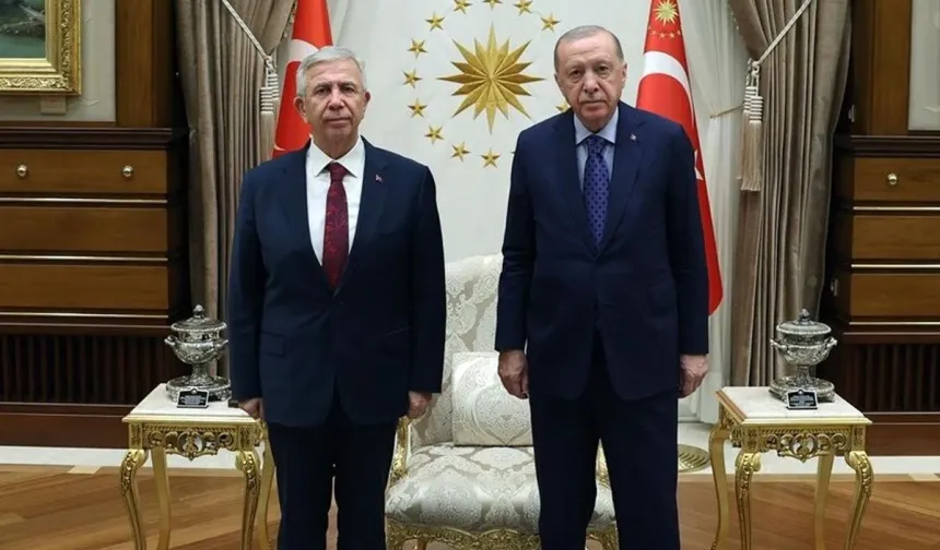 Cumhurbaşkanı Erdoğan Mansur Yavaş ile görüştü