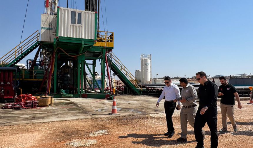 HALFETİ’DE PETROL ARAMA ÇALIŞMALARINDA