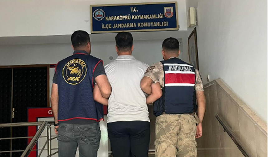 Hırsızlıktan 6 yıl hapis cezası vardı! Jandarma yakayı ele verdi