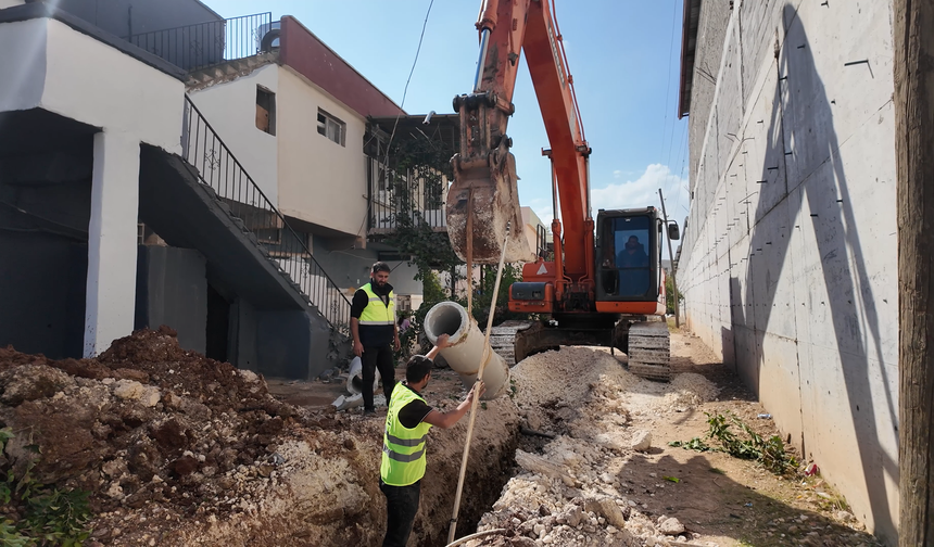 Şanlıurfa’da altyapı çalışmaları aralıksız sürüyor