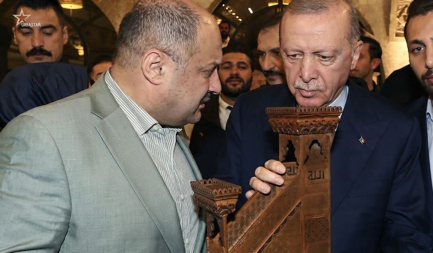 Başkan Gülpınar’dan Cumhurbaşkanı Erdoğan’a anlamlı hediye