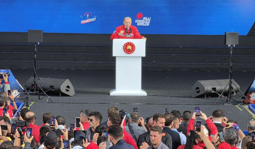 Cumhurbaşkanı Erdoğan, TEKNOFEST Güneydoğu’da konuşuyor