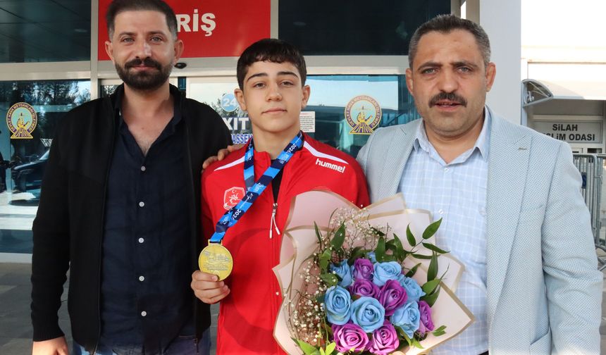 Balkan şampiyonu Dedeoğlu, Şanlıurfa’da gurur yaşattı
