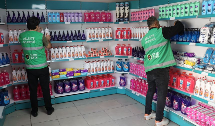 Haliliye’de atıklar değer kazanıyor: 6 sıfır atık marketi hizmet veriyor