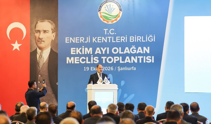 Enerji Kentleri Birliği Ekim Ayı Toplantısı Urfa'da...