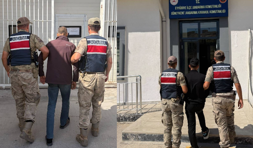 Eyyübiye ve Karaköprü’de Jandarmadan Nokta Operasyon