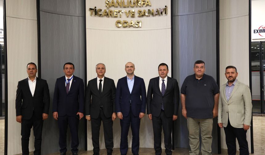 KOSGEB Başkanı İbrahimcioğlu ŞUTSO’yu ziyaret etti