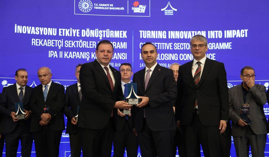ŞUTSO’DAN BİR BAŞARI DAHA: GIDA ANALİZ MERKEZİNE ÜSTÜN BAŞARI ÖDÜLÜ