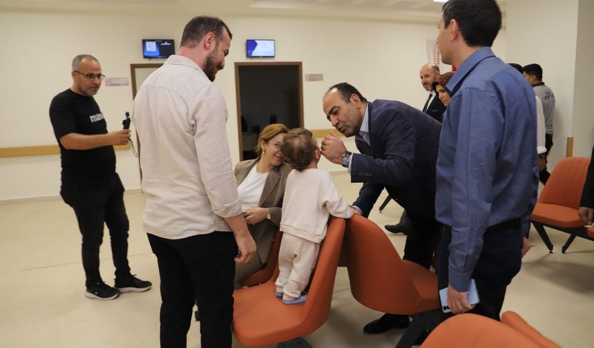 Müdür Berk'ten Şanlıurfa Şehir Hastanesine ziyaret