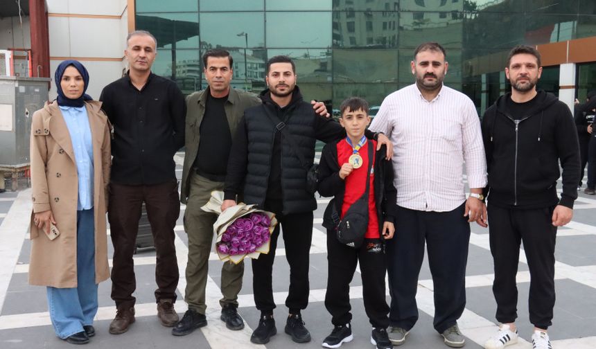 Urfalı sporcu Balkan  şampiyonu oldu