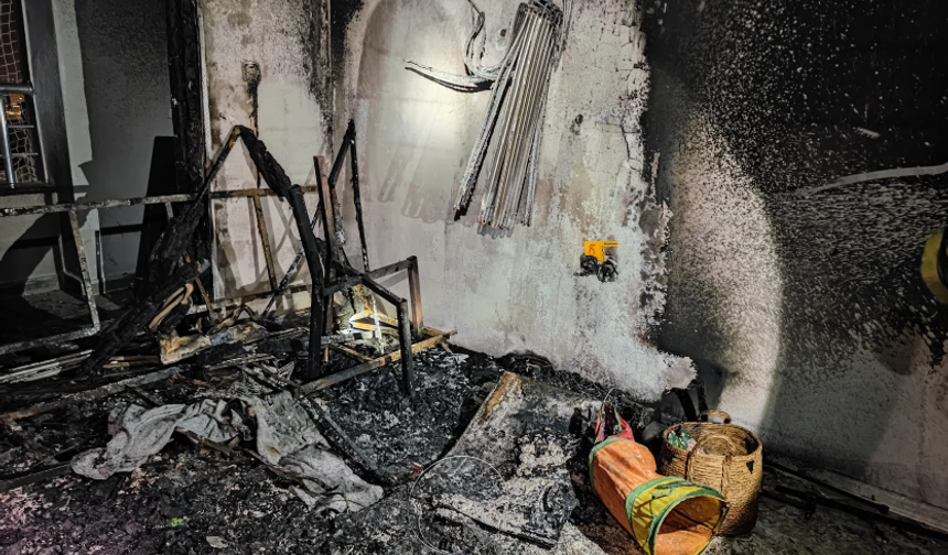 Şanlıurfa’da alevler bir can aldı: 1 yaralı var