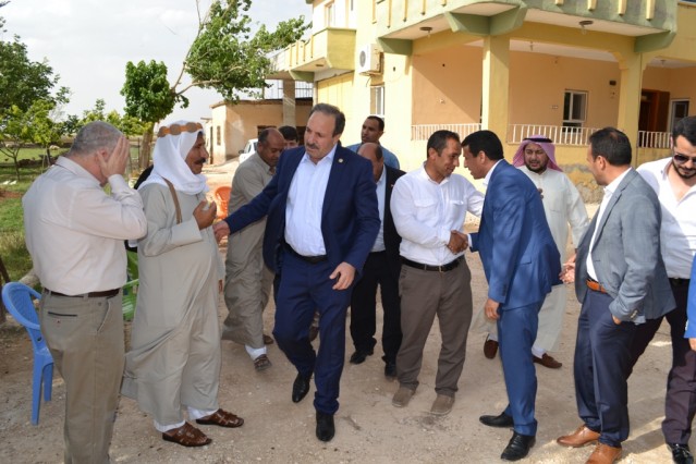 AK Parti Şanlıurfa Milletvekili ve Milletvekili Adayı Halil Özcan, seçim çalışmalarını sürdürüyor